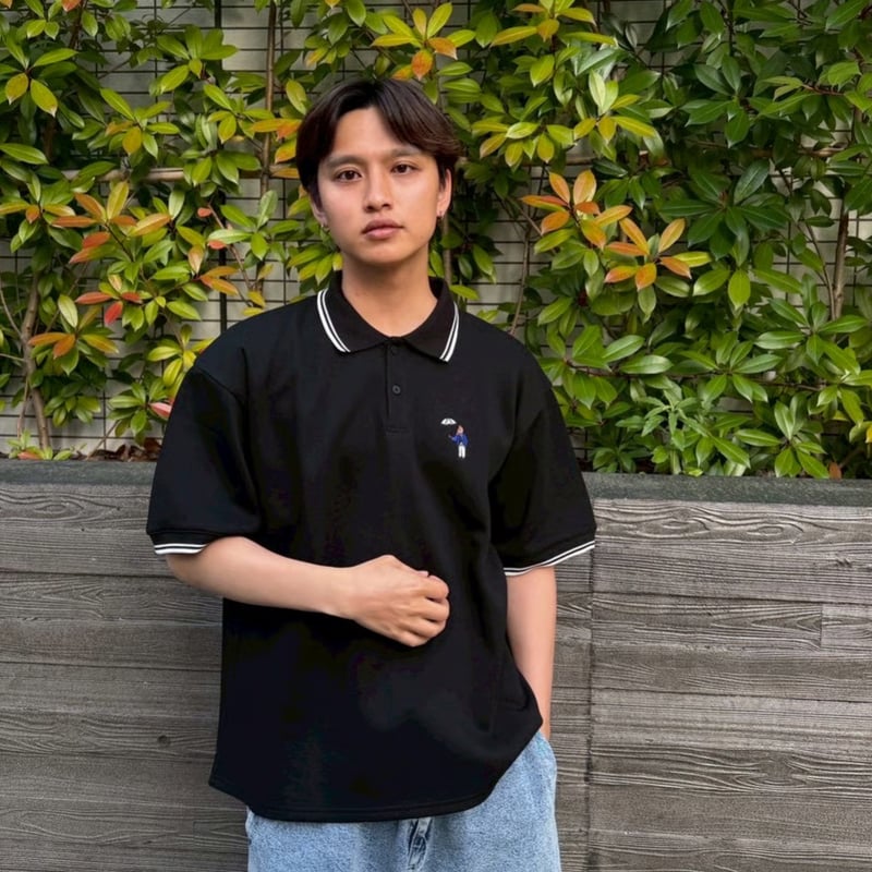 Short sleeve Polo shirt [BLACK] HEV-26006 | hi