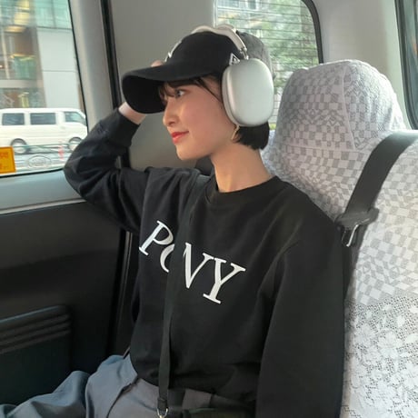 PONY print Sweat 　[black]　HEV-23008