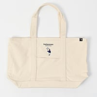 hish era vec BIG tote bag 　[natural]　HEV-25012