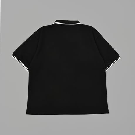 Short sleeve Polo shirt 　[BLACK]　HEV-26006