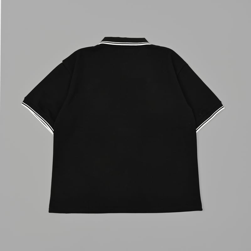 Short sleeve Polo shirt [BLACK] HEV-26006 | hi