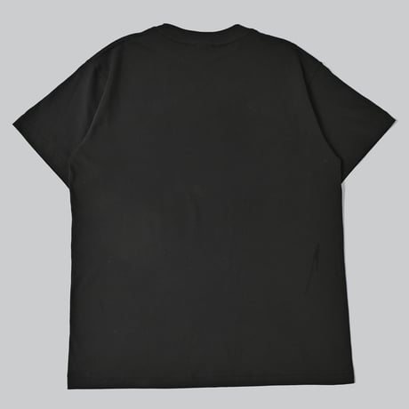 organic cotton Embroidery S/S Tee 　[black]　HEV-23017