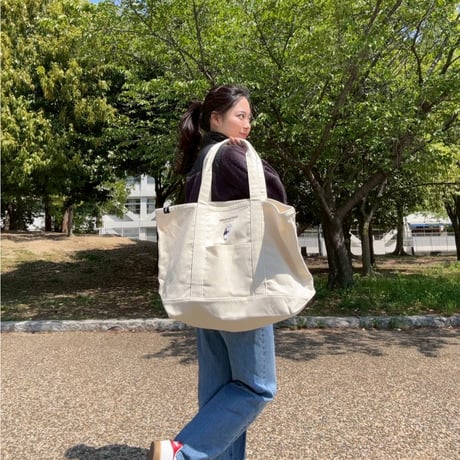 hish era vec BIG tote bag 　[natural]　HEV-25012