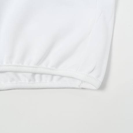 GOLF Embroidery mockeck jersey Tee 　[WHITE]　HEV-26007