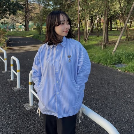 coach shirts　[BLUE STRIPE]　HEV-26001
