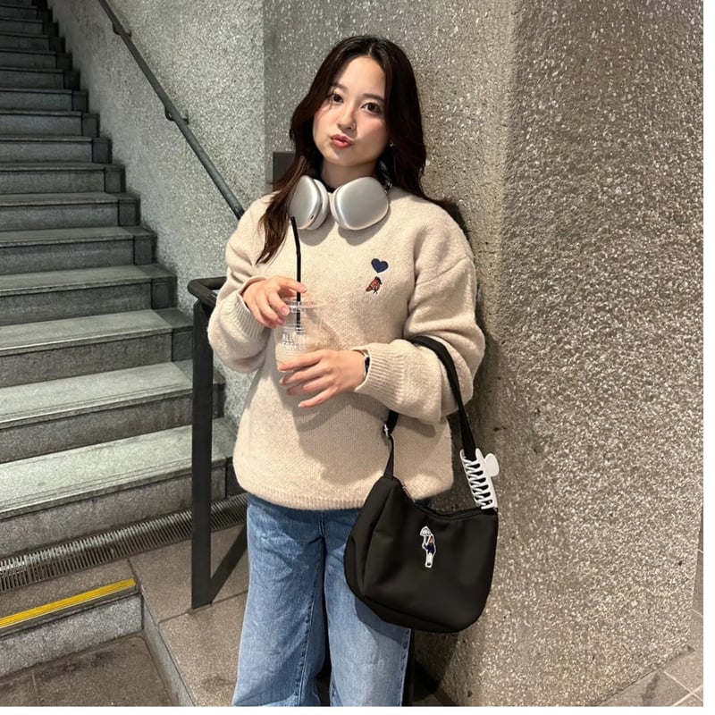 heve Heve へイヴ　プルソン ブラック shoulder BAG [black] HEV-24035 | hish era vec