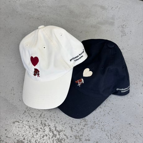 ♡ Embroidery Cap　[black]　HEV-25009