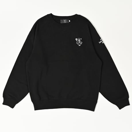 4th Anniversary serial number raglan sweat＆Sticker　[black］