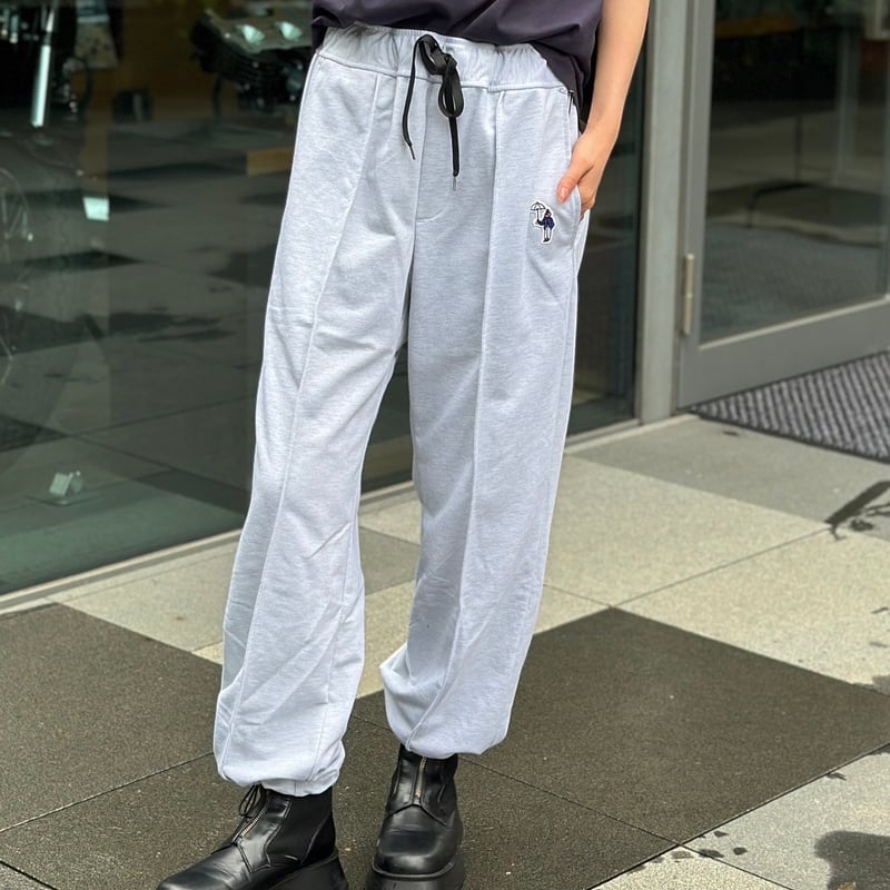 hem cord sweat pants [gray] HEV-24016 | hish er