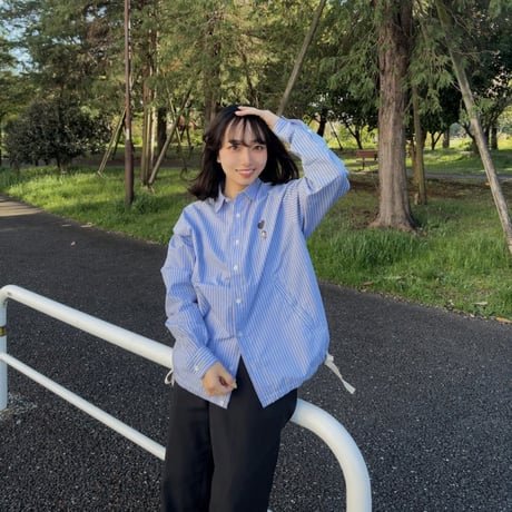 coach shirts　[BLUE STRIPE]　HEV-26001