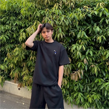 Ripple Tee 　[BLACK]　HEV-26009