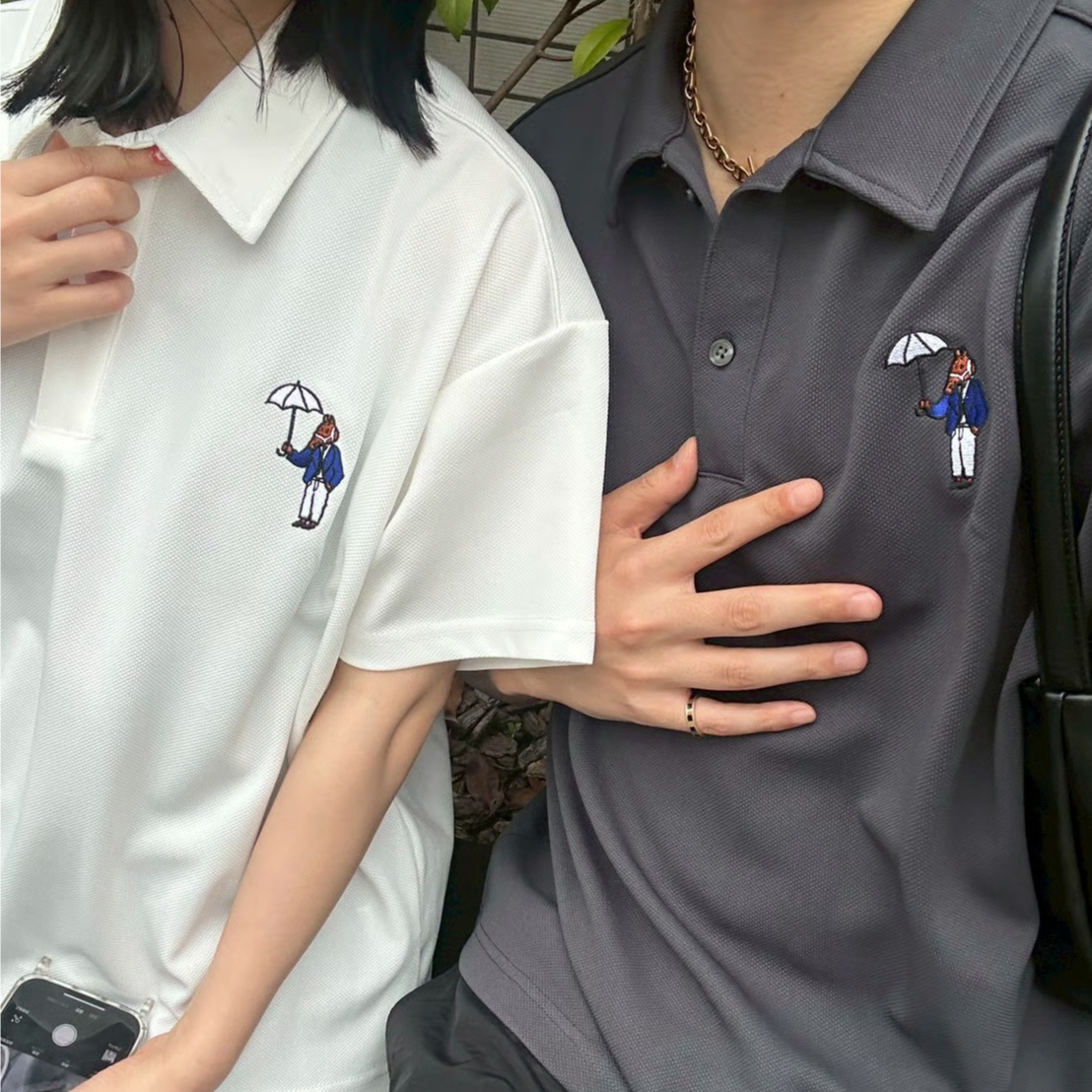 [HYDROGEN] オーバーポロTシャツ オーバーサイズボーダー半袖ポロシャツ(6color) | ファッション