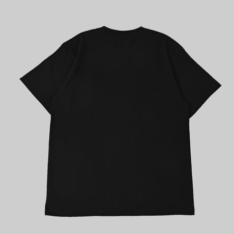 Embroidery S/S Tee 　[black]　HEV-24019