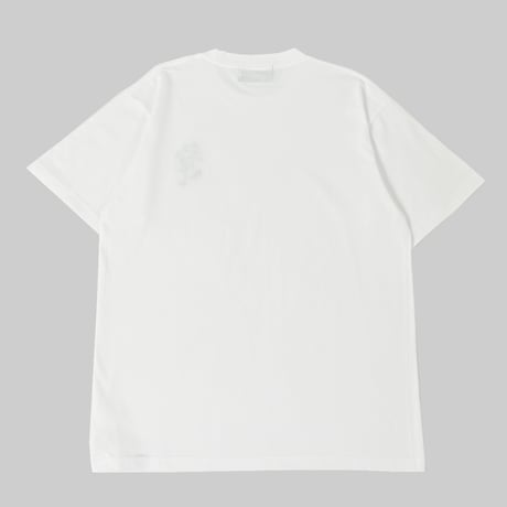 Embroidery S/S Tee 　[white]　HEV-24019