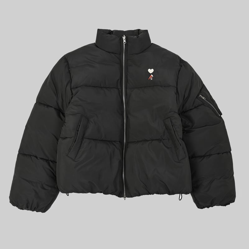 padding reversible blouson [BLACK] HEV-25023 |