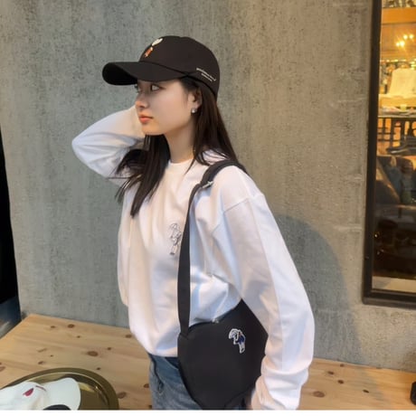 ♡ Embroidery Cap　[black]　HEV-25009