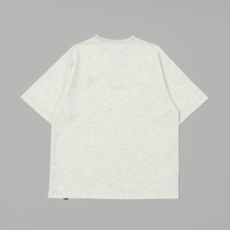 Henley Neck Tee 　[OFFWHITE OATMEAL]　HEV-26008