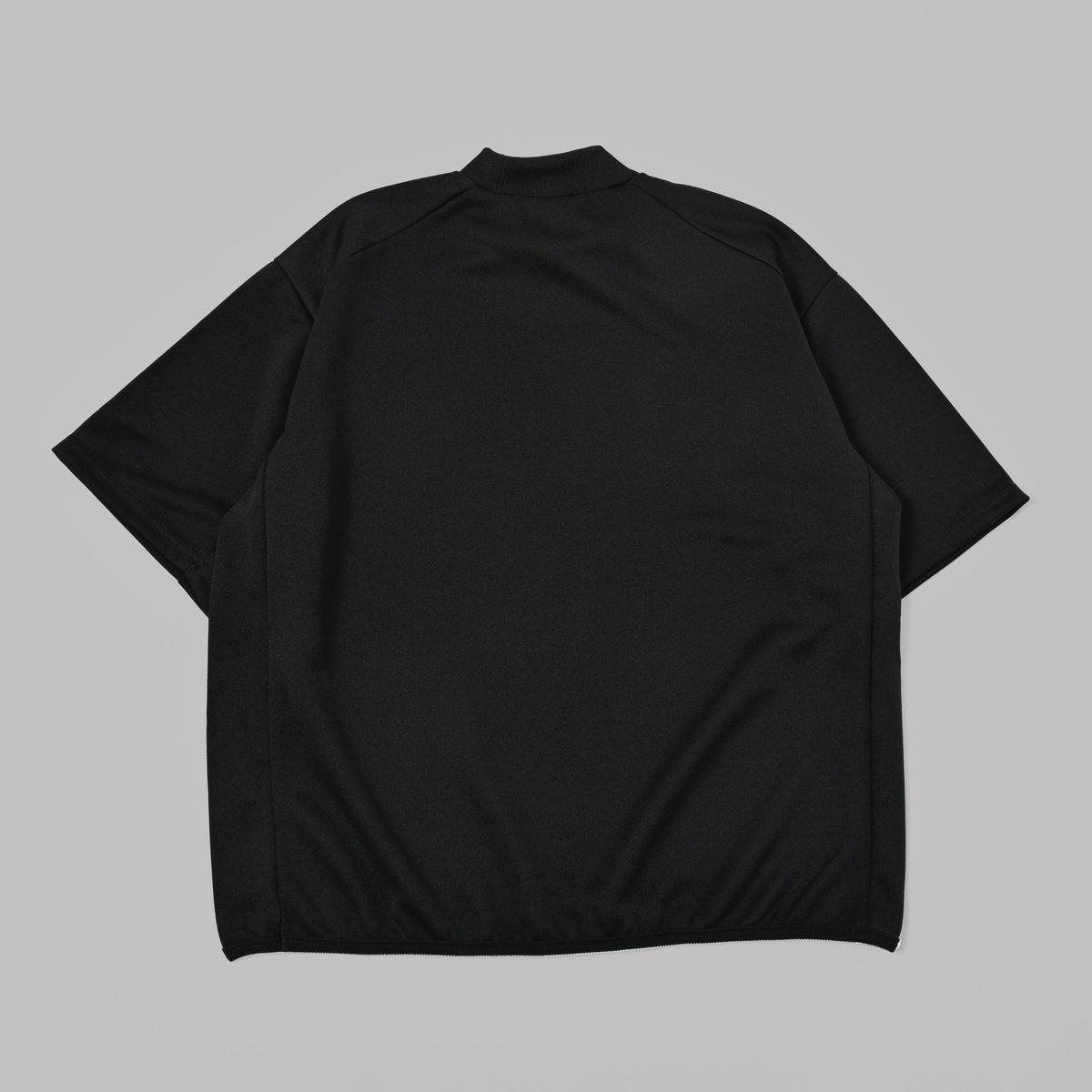 GOLF Embroidery mockeck jersey Tee [BLACK] HEV