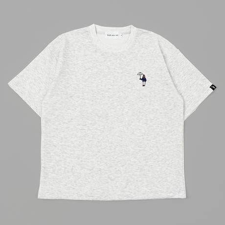 Ripple Tee 　[WHITE OATMEAL]　HEV-26009