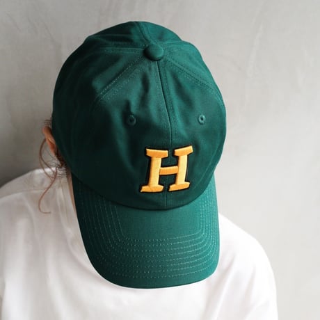 Solid Embroidery Baseball Cap　[green]　HEV-CP21001