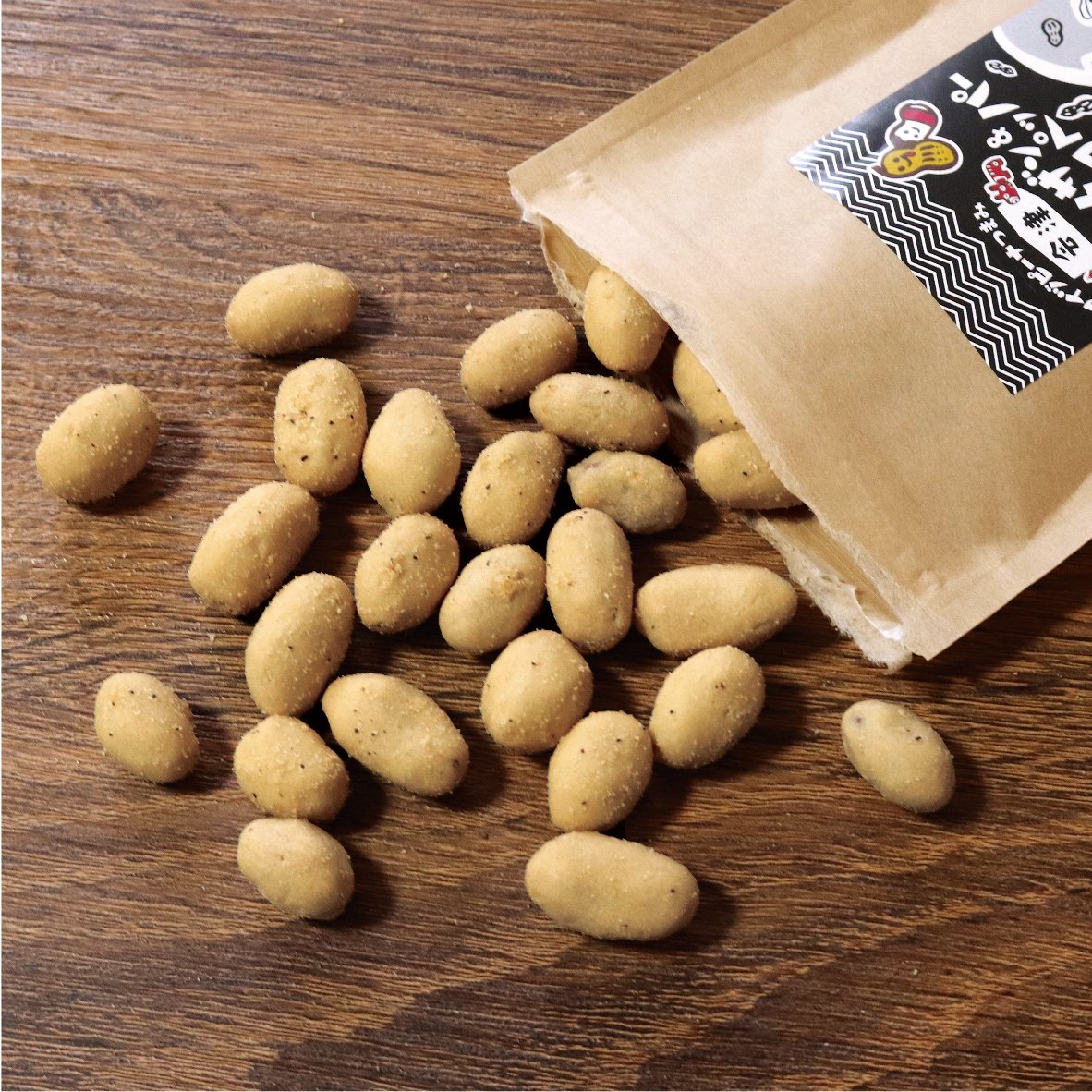 アイヅピーナつまみ パルメザン＆ブラックペッパー（80g） | アイヅ