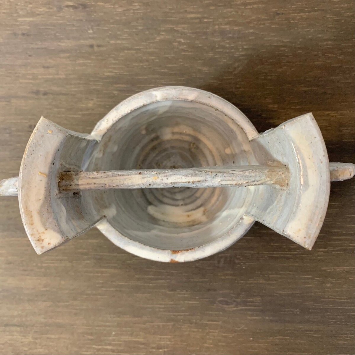 粉引桶花入 K-03 | 一道窯 Official Site