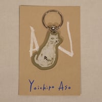 Yoichiro Aso “ KUWARANCA ” キーホルダー ＿チョビ・ オリーブ