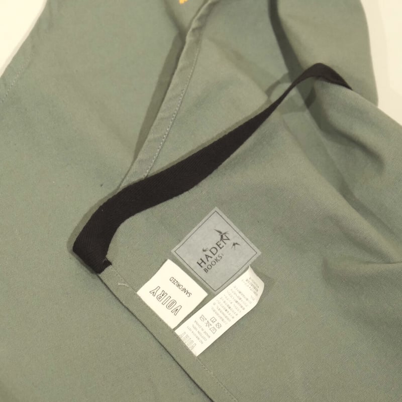 Yoichiro Aso “ KUWARANCA ” エプロン _GRAY × ORANGE Yoichiro Aso “ KUWARANCA ” エプロン _GRAY × ORANGE