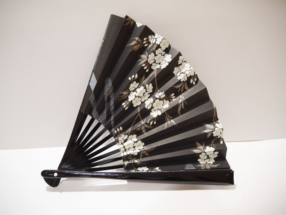 バチ扇子(桜) | 銀座三喜