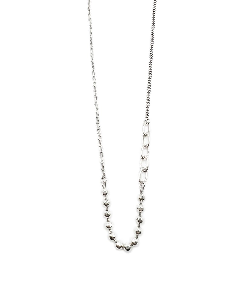 THEATER コンビネーションチェーンシルバーネックレス TRN-011 THEATER コンビネーションチェーンシルバーネックレス TRN-011