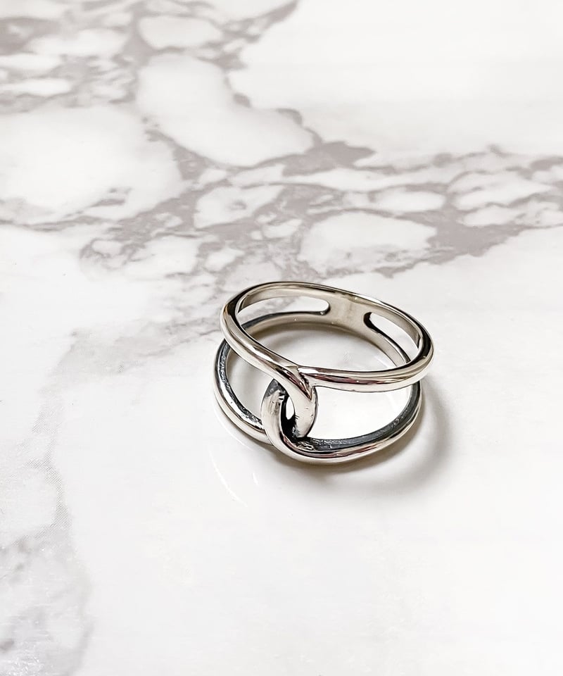 THEATER フロントツイストデザインリング TRR-005-GT | THEATER