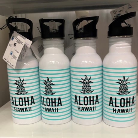 数量限定  ALOHA HAWAII　バイナップル柄 ウォーターボトル500ml