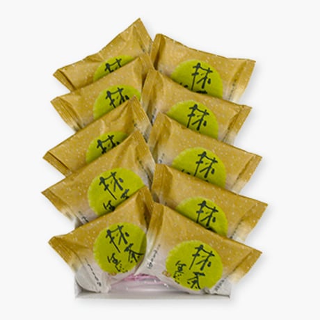 生どら（抹茶）【10個入】