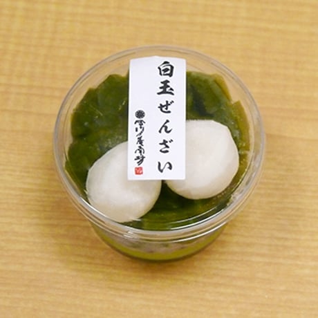 抹茶白玉クリームぜんざい【6個】