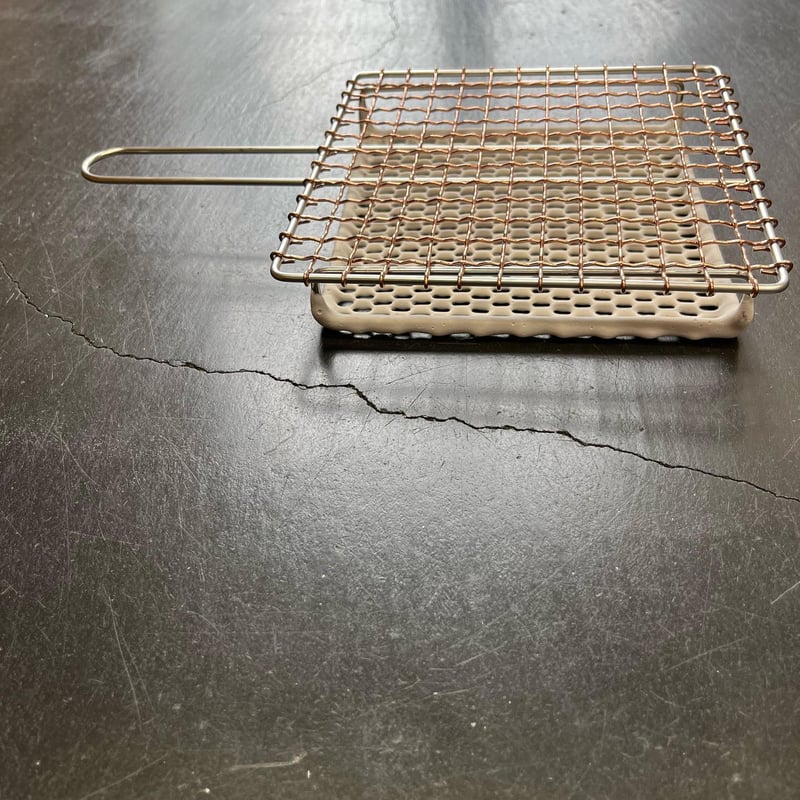 セラミック付焼き網 小サイズ 16cm | 鳥井金網工芸