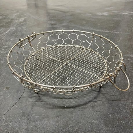手編み 蒸しあみ 22cm