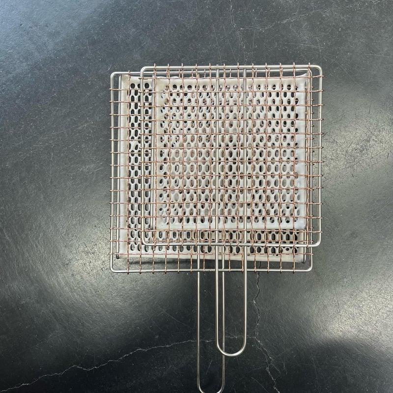 セラミック付焼き網 中サイズ 20cm | 鳥井金網工芸