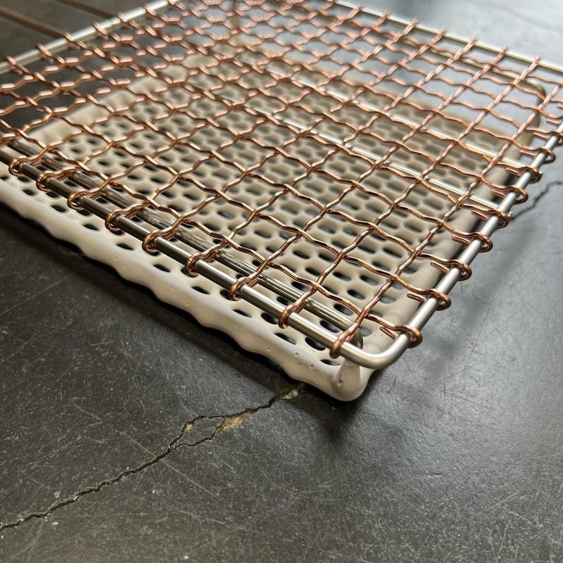 セラミック付焼き網 中サイズ 20cm | 鳥井金網工芸