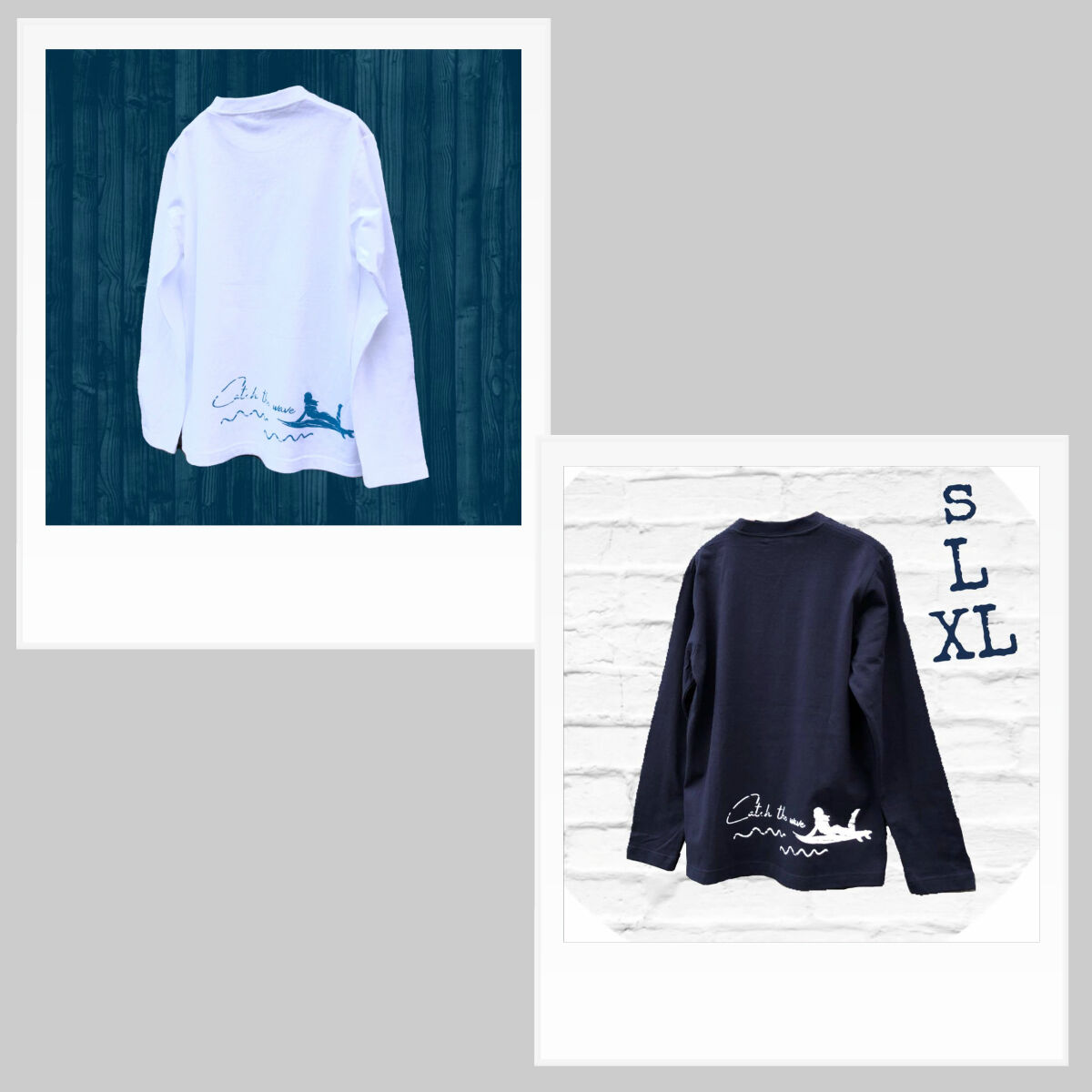 Catch the wave】ロングスリーブ Tシャツ 30着限定 | Hiccup