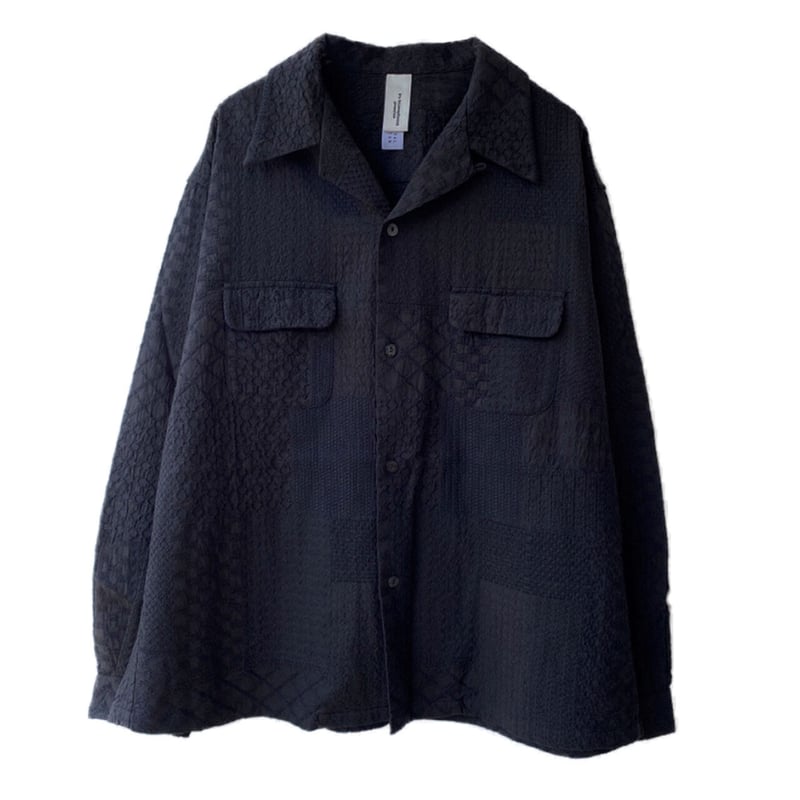 Clazy Lace Open Collar sht | SWINGING TOKYO