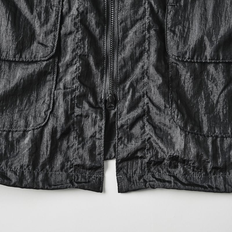 POST O'ALLS / CTB DEE V crinkle nylon taffeta |