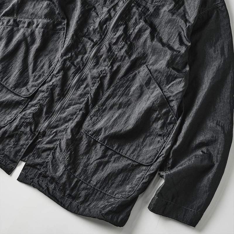 POST O'ALLS / CTB DEE V crinkle nylon taffeta | POST O'ALLS / CTB DEE V crinkle nylon taffeta |