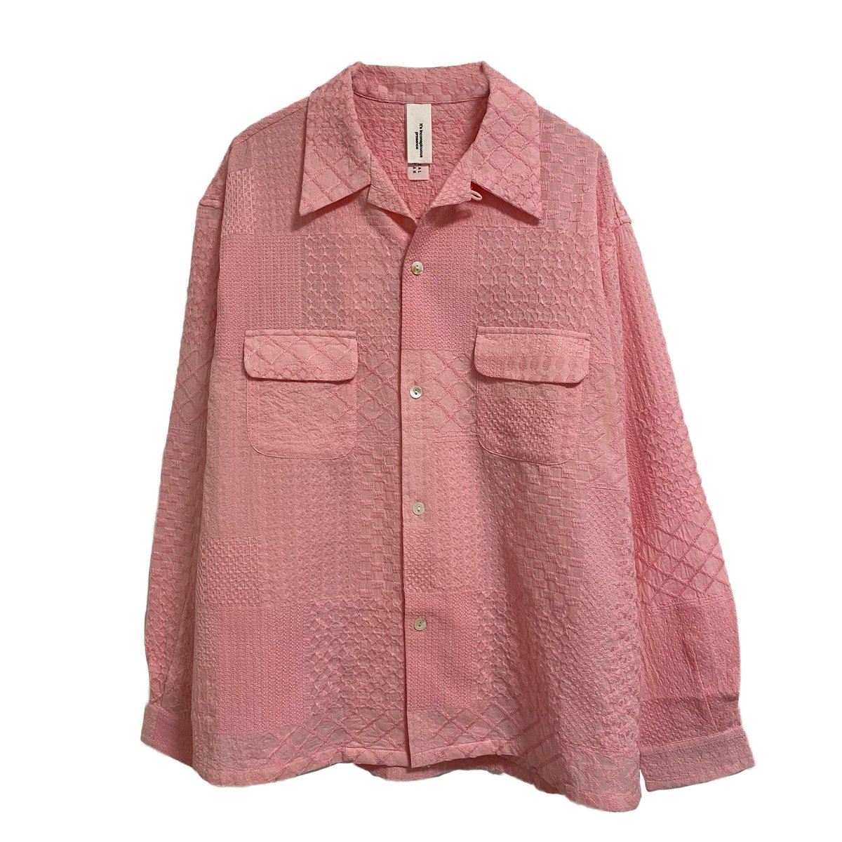 Clazy Lace Open Collar sht | SWINGING TOKYO