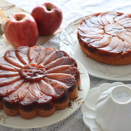 りんごのタタン風ケーキ（PDF&動画)レシピ