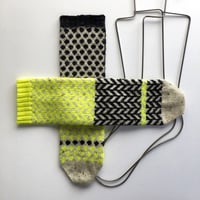 【日本語版】Tweed & Dot Socksパターン（無料）