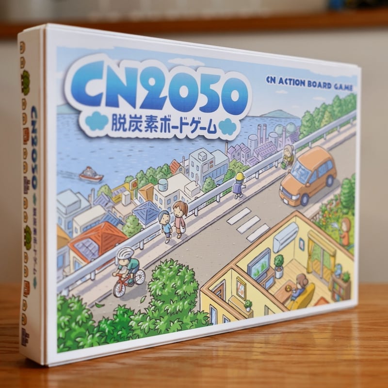 CYBER CONS ボードゲーム ACYCRAFT CN2050 〜脱炭素ボードゲーム〜 | MORIKAWA PAPER ボードゲームストア