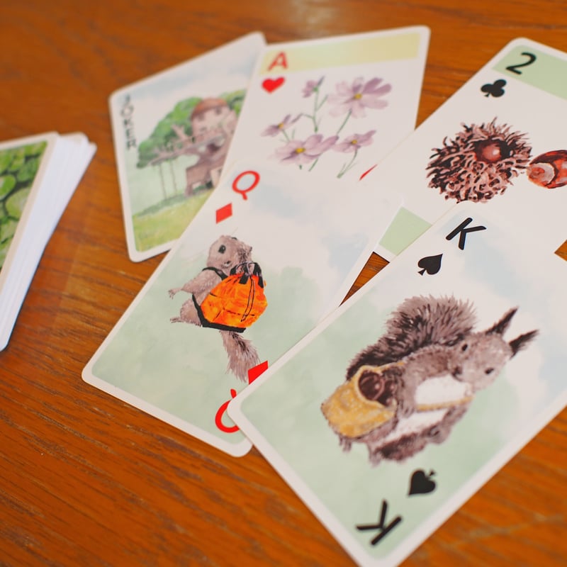 かばんにいっぱい トランプ | MORIKAWA PAPER ボードゲームストア