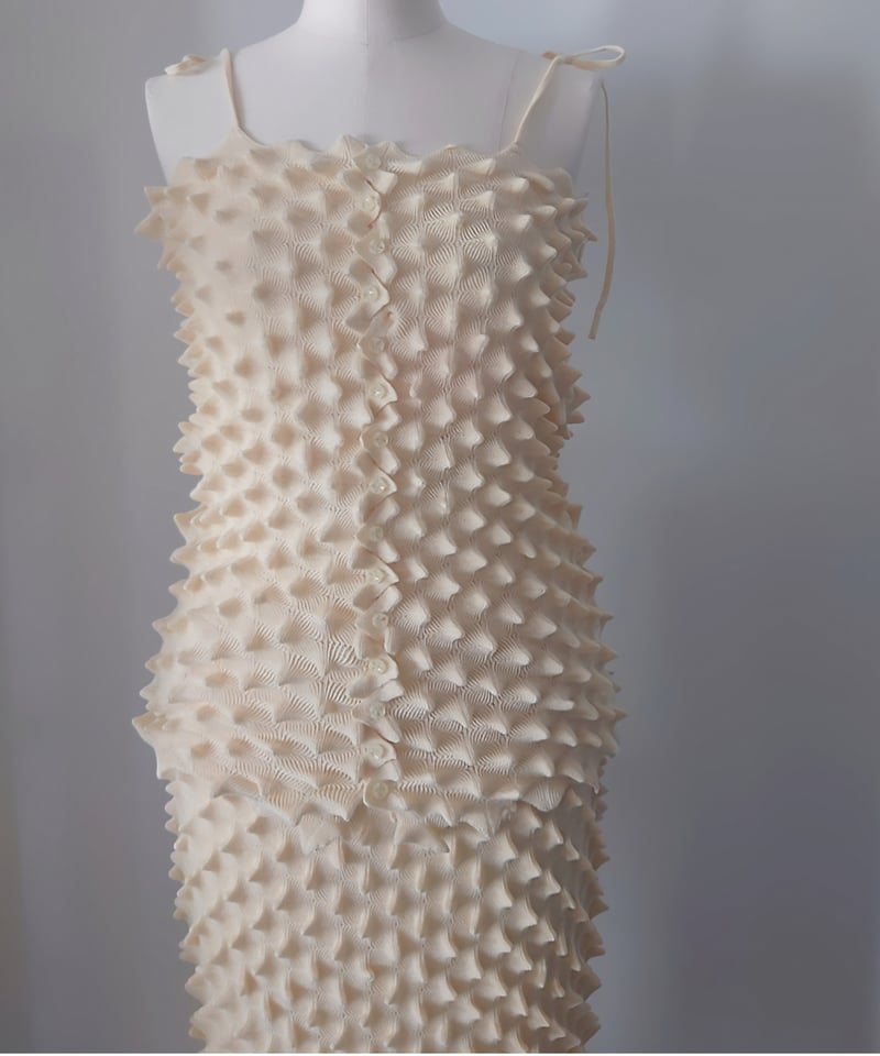 durian long skirt OPENSESAME CLUB クリーム