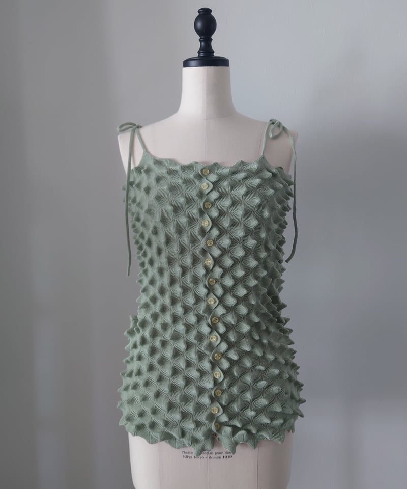 OPEN SESAME CLUB】durian camisole Sage | LIKE F