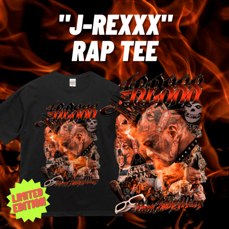 J-REXXX ORIGINAL RAP Tシャツ Rexxx STORE